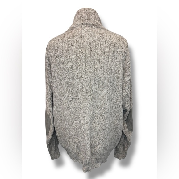 Clearwater Outfitters Mens Full Zip Ribbed Cotton Cardigan Sweater, size XL - Picture 5 of 10